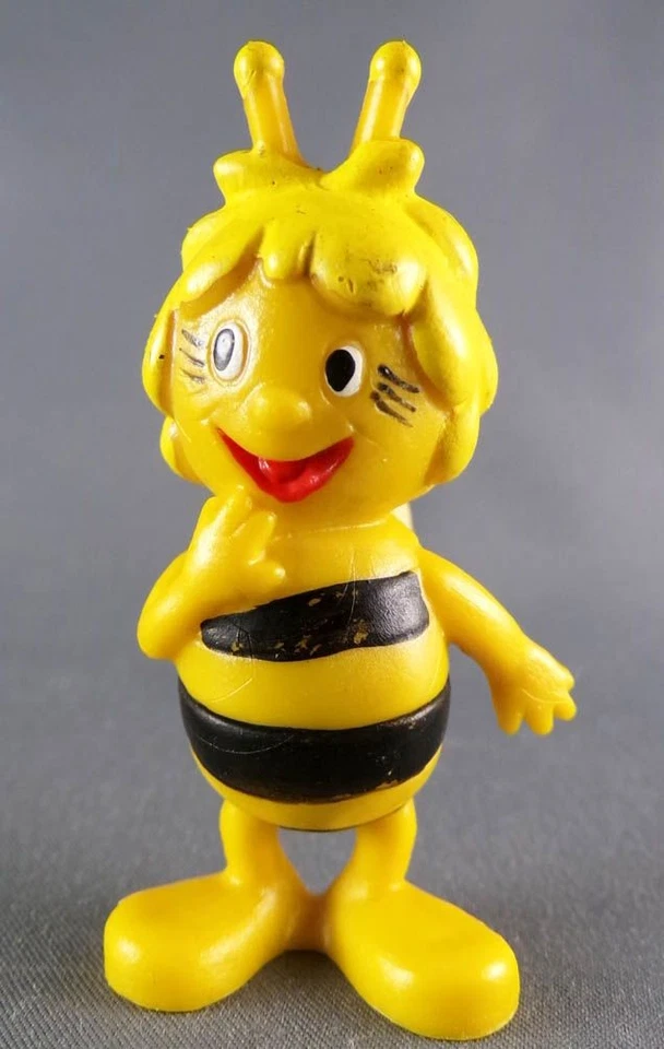 Maya l'abeille - Figurines Pvc Schleich 1991 - Série Complète de 4 figurines - Photo 3/4