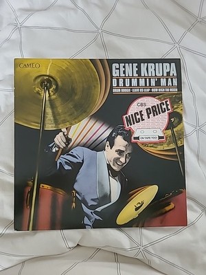 LP Vinyl Gene Krupa Drummin' Man