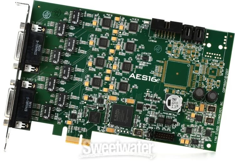Lynx AES16e AES/EBU PCI Express Audio Interface - Image 2 of 4