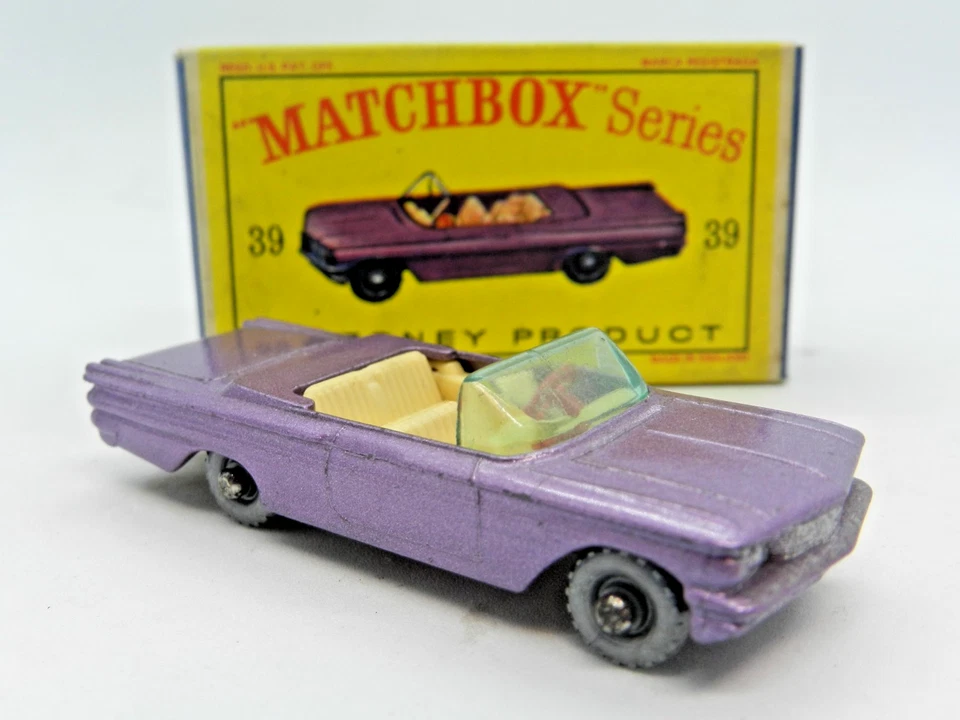 Matchbox Series Boxed No 39 Pontiac Convertible - image 2 of 4