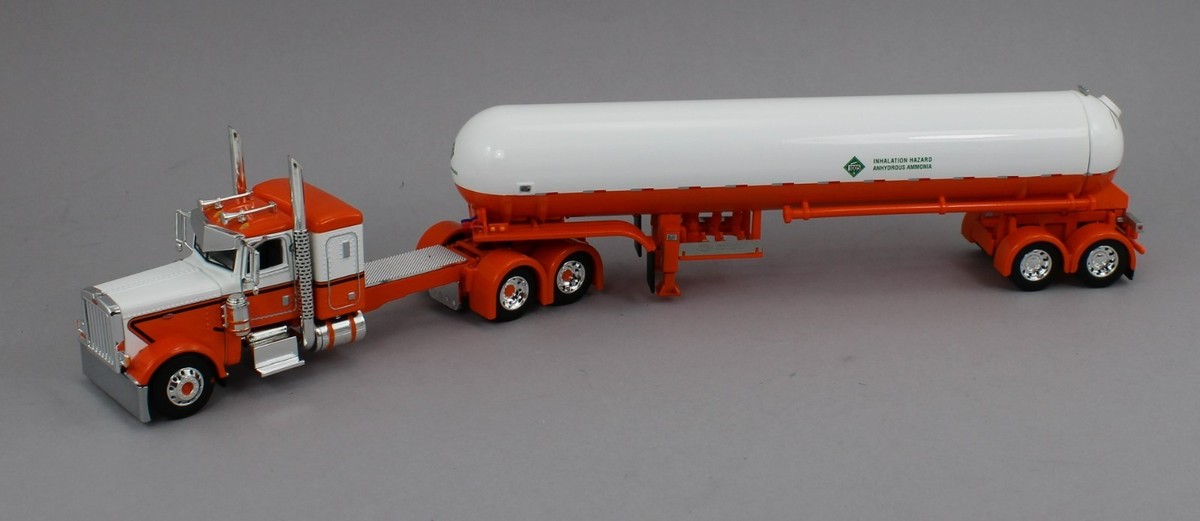 DCP 1:64 *ORANGE & WHITE* Peterbilt 389 36