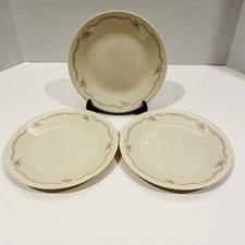Vintage Corelle English Breakfast Bread or Dessert Plates 6.75" Set of 3 Retired