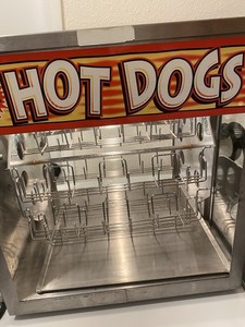 APW Wyott Hot & Fresh Hotdog Cooker DR-1A Commercial Use 44682500 Works Tested
