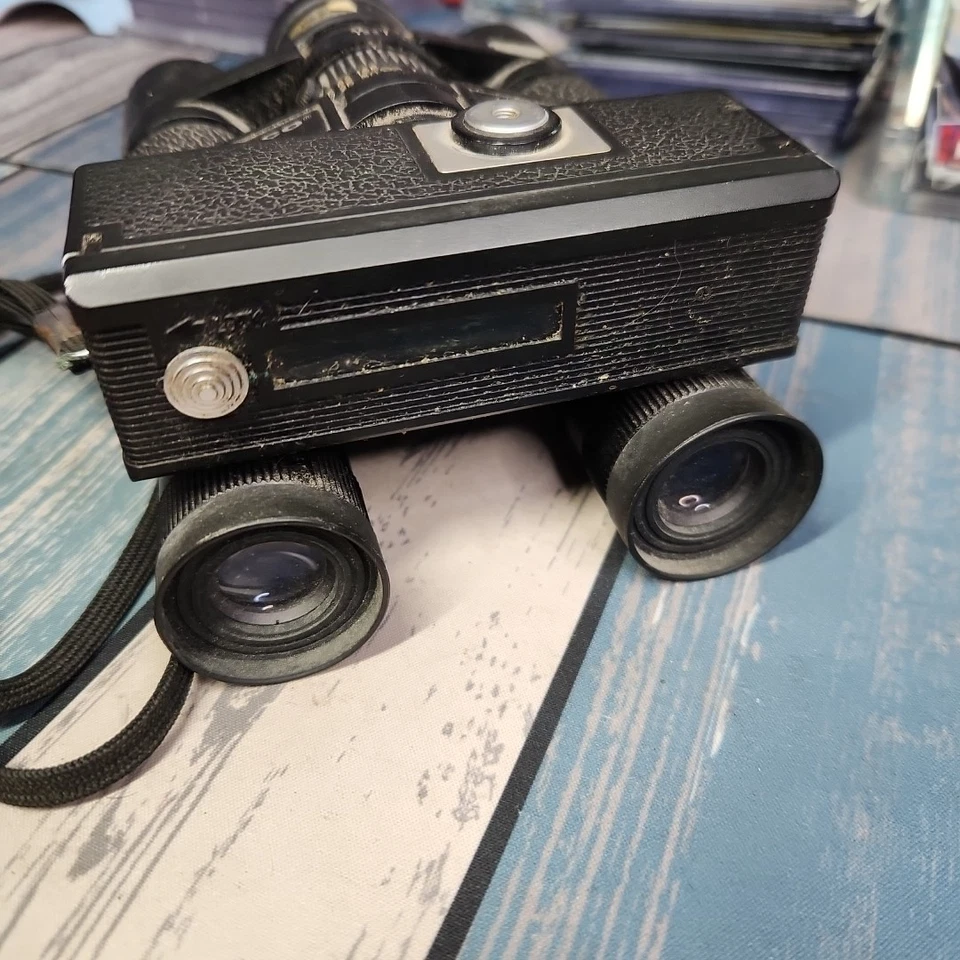 Vintage TASCO 7800 Binocular Film Camera Hybrid 7x20mm Japan Bird Watching Strap - Image 3 of 4