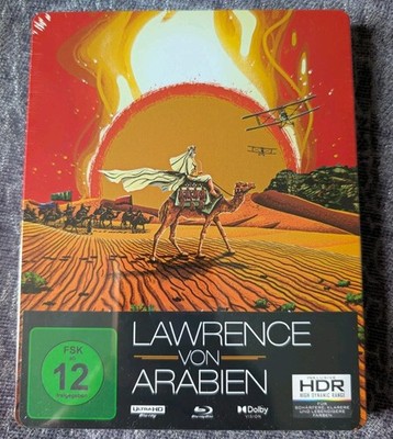 Lawrence von Arabien Limited 4K Steelbook   (2 4K UHD+2 Blu-ray) OOP KULT NEU