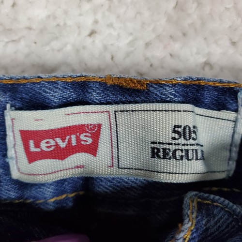 Levi 505 Boys Toddlers Size 7 Regular Blue - Picture 7 of 7