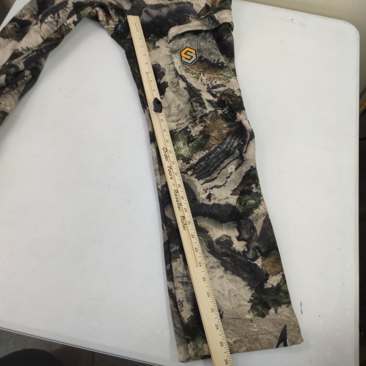 SCENTLOK Helix Pants, MO Terra Gila Camo, mens Small, Outdoors Hunting Pockets 