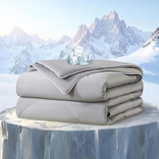 Cooling Comforter for Hot Sleepers, Summer Cooling Blanket Queen Size for Night