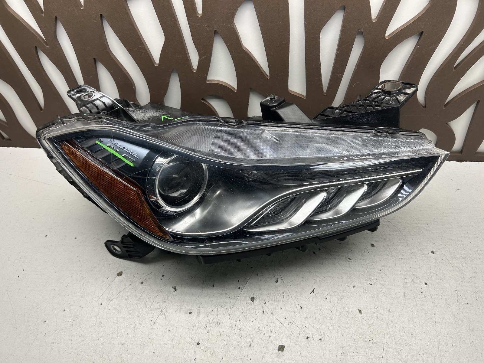 2014-2018 MASERATI GHIBLI RIGHT PASSENGER FRONT HEADLIGHT HEADLAMP XENON HID OEM