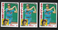 1984 TOPPS # 700 MIKE SCHMIDT ( 3 COPIES ) NICE CARDS