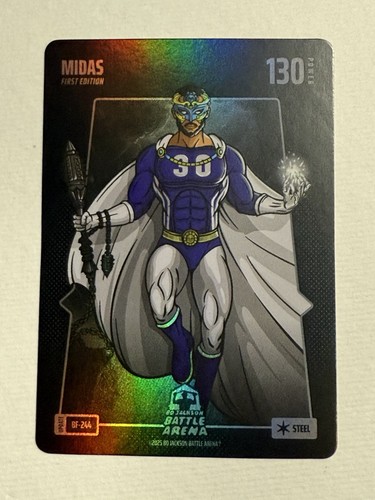 Midas "Steph Curry" Bo Jackson Battle Arena Battle Foil Steel