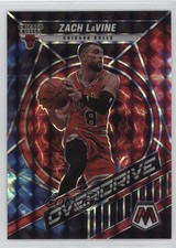 2021-22 Panini Mosaic Overdrive Zach LaVine #12 10qe