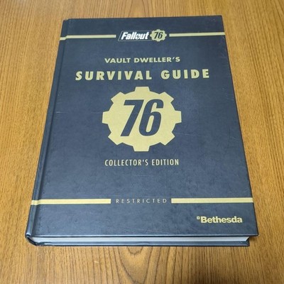 Fallout 76 Vault Dweller's Survival Guide Collector's Edition Bethesda Hardback