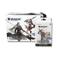 Magic The Gathering Final Fantasy Bundle Box 9 Play Packs + Play Pack SEALED NEW