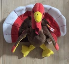Ty Beanie Baby Gobbles the Turkey DOB November 27, 1996 Vintage