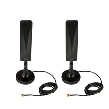 4G/LTE Universal Wide Band 5 dBi Omni-Directional Paddle Antenna  SMA Magnet...