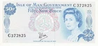 ISLE OF MAN ISLE OF MAN 50 PENCE YEAR 1979 PICK P33a UNC - UNC