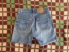 Vintage Levi  s 501 Cutoff Daisy Duke Shorts Jorts 26 Made In USA