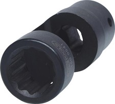 KS TOOLS Außenzwölfkant-Gegenhalter-Stecknuss, 21mm