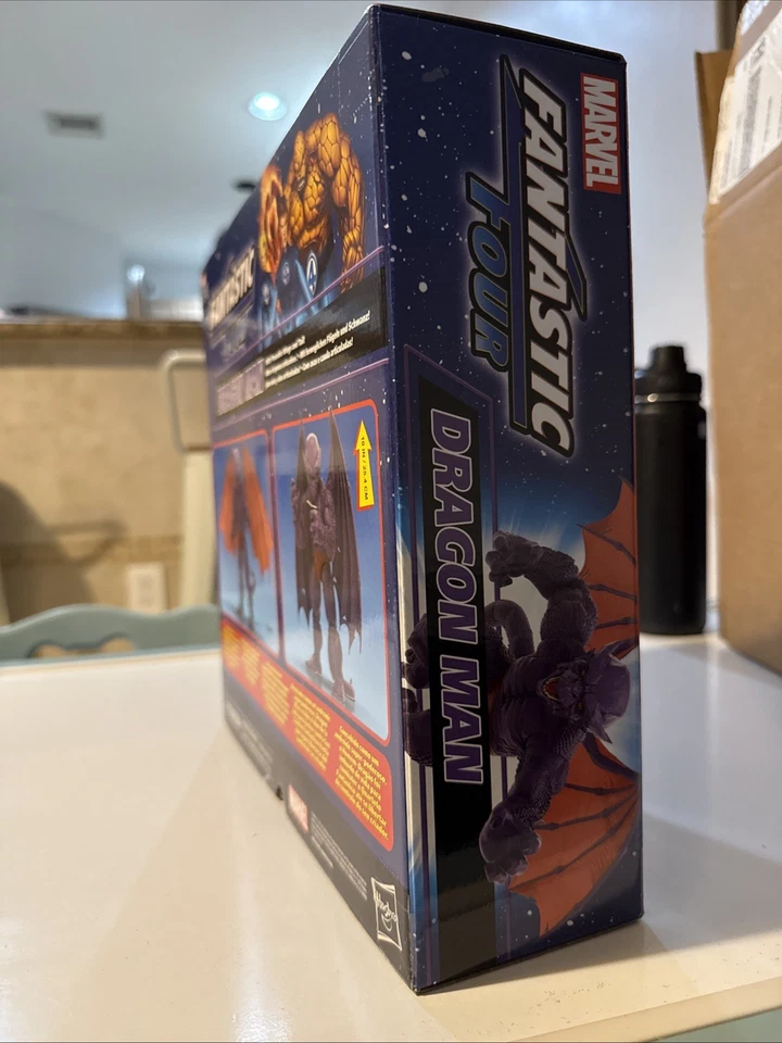 Hasbro Marvel Legends Fantastic Four Dragon Man Action Figure - Image 4 of 4