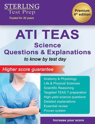 ATI TEAS Science Questions Sterling Test Prep Taschenbuch Englisch 2023