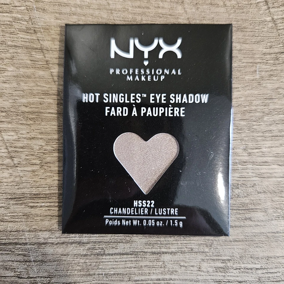 Mix Lot of 5 NYX Hot Singles Eye Shadow Refills HSS 24, 25, 22 x2, 27, Pink - Image 2 of 4