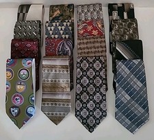Lot of 16 Men's Neck Ties - Various Brands - Excellent Condition