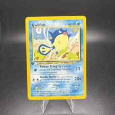 qwilfish pokemon card value Vintage Common - 1st Edition Qwilfish Neo Revelation Non-Holo Pokemon Card  49/64