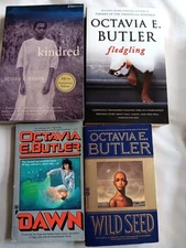 Octavia Butler--Lot of 4 Books DAWN WILD SEED KINDRED FLEDGLING