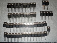 88 pcs TIP120 Transistors from four different  manufacturers OPEN PACKAGE
