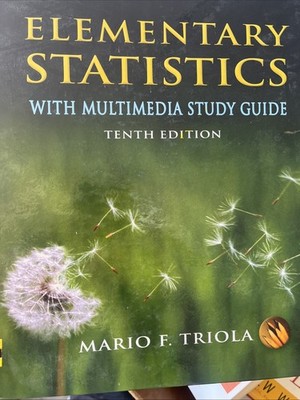 Elementary Statistics with Multimedia Study Guide 10th Edition by Mario F