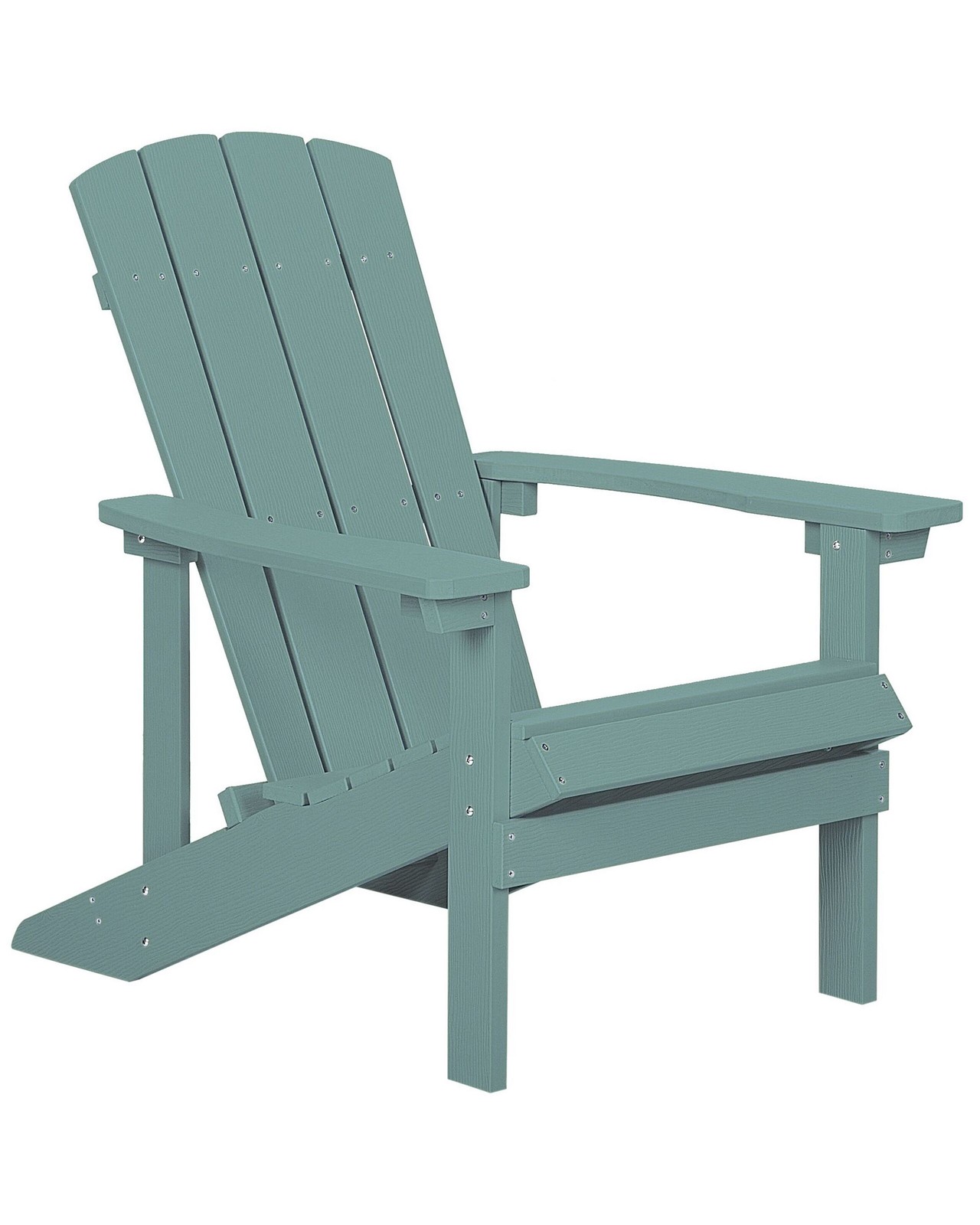 Sedia da giardino turchese Adirondack
