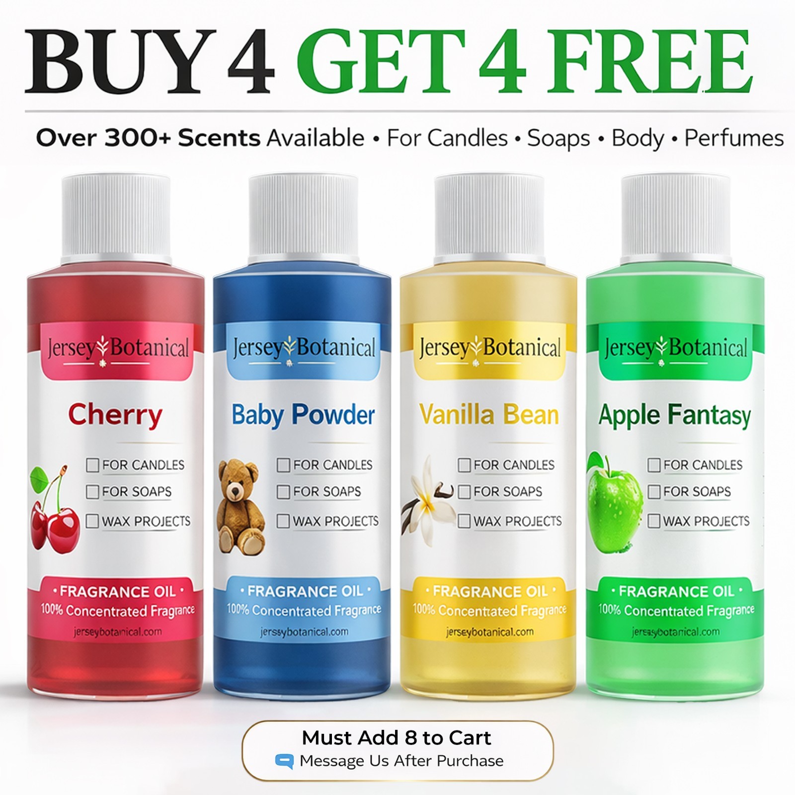 4 Oz. For Body Soap Candle Incense Making Burning Perfume Diffuser