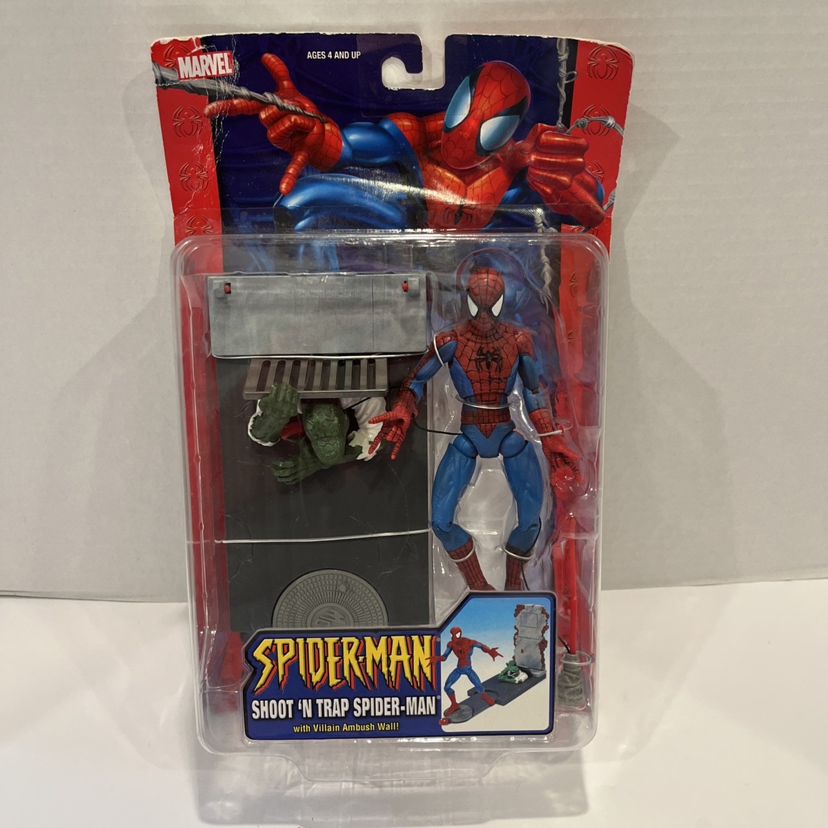 Toybiz Spider-Man Shoot 'N Trap Spider-Man 6