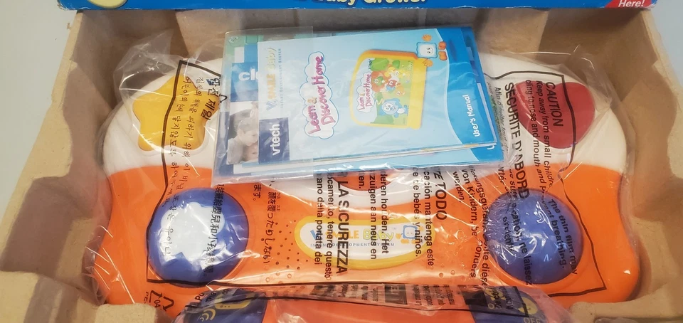 Vtech Vsmile Baby Infant Development System Games 9-36 Months New In Box - Image 3 of 4