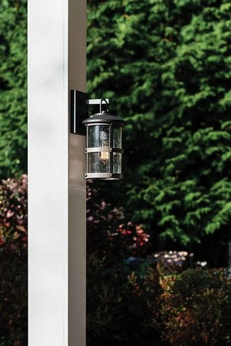 Hinkley Lakehouse 14 1/2" High Aged Zinc Outdoor Wall Light - Picture 9 of 10