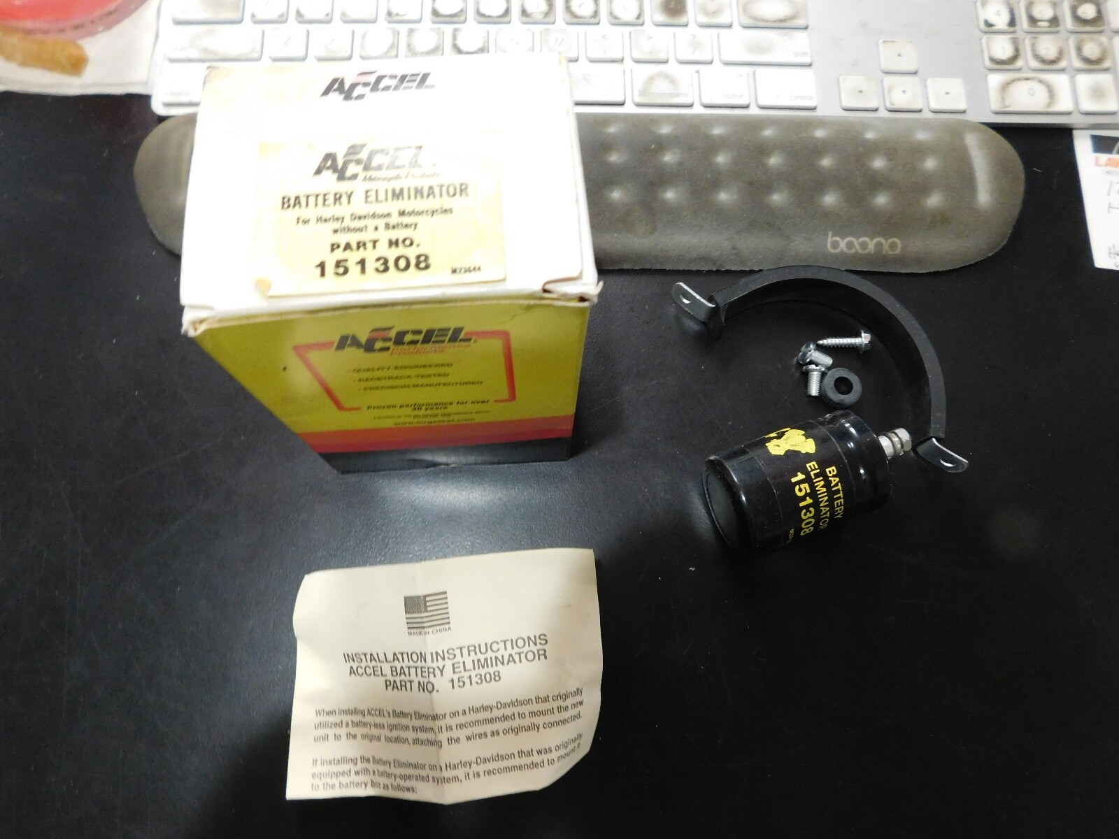 ACCEL BATTERY ELIMINATOR HARLEY DAVIDSON PANHEAD KNUCKLEHEAD SHOVELHEAD