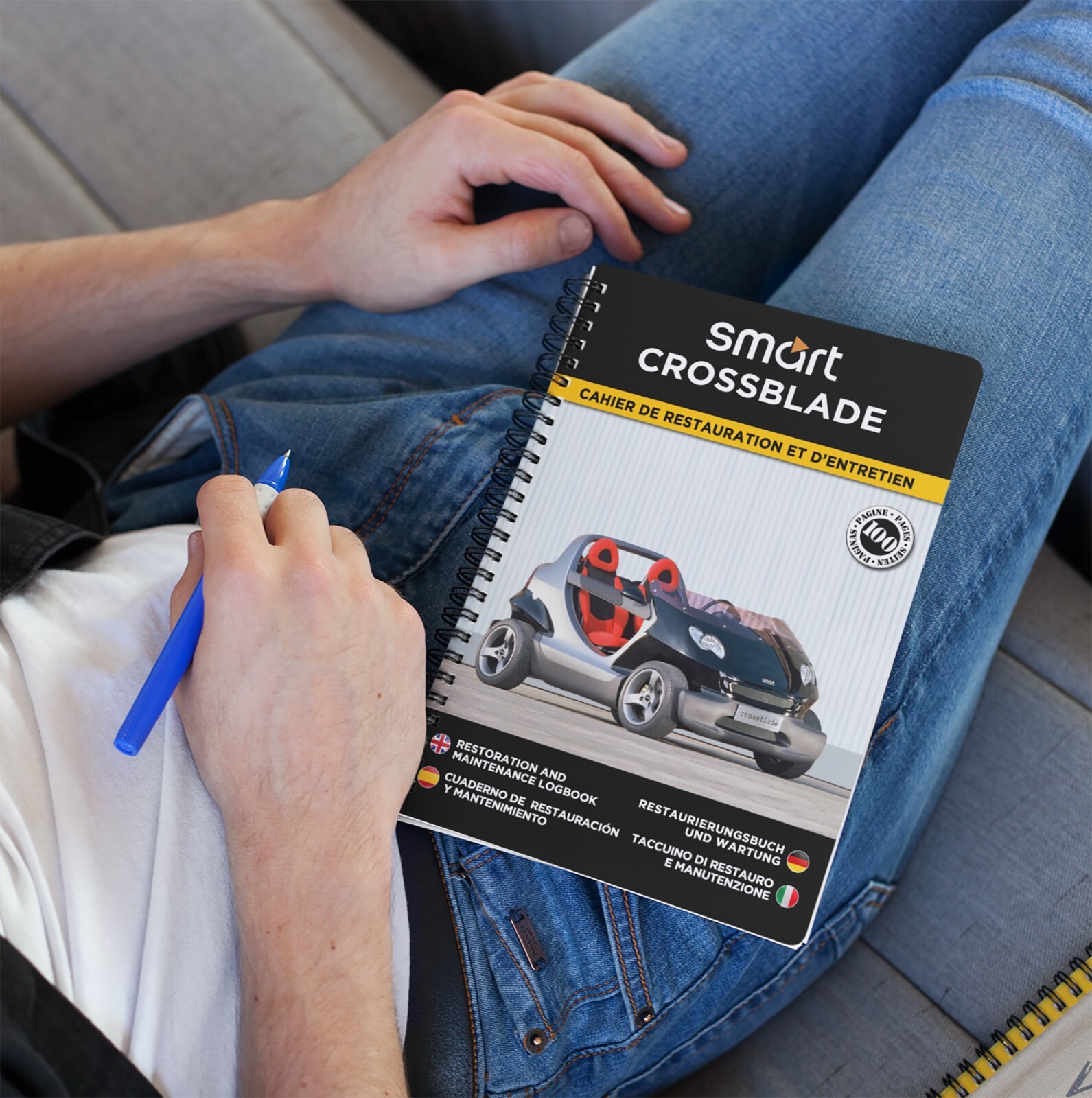 Smart Crossblade carnet entretien pour suivi restauration youngtimer