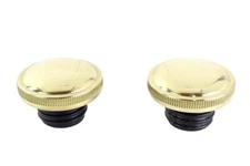Ratcheting Style Gas Cap Set Vented and Non-Vented For Harley Evolution 1983-95
