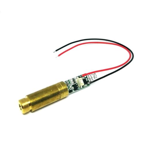 Industrial Brass 532nm 10~200mw Green Laser Diode Dot Module W/ Driver Board Out - Picture 3 of 4