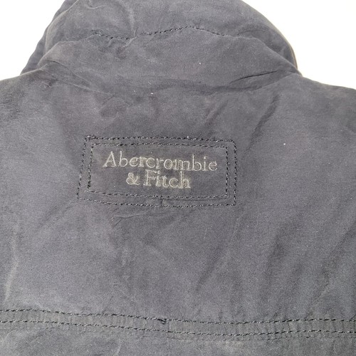 Abercrombie & Fitch Summit Rock Weste Schwarz Baumwolle/Nylon Herren L Vintage - Bild 7 von 7