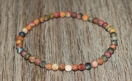 4mm-10mm Natural Gemstone Beaded Stretch Bracelet Crystal Healing Reiki Gifts - Picture 367 of 440
