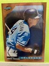 1996 Score Dugout Collection Florida Marlins Baseball Card #B72 Greg Colbrunn
