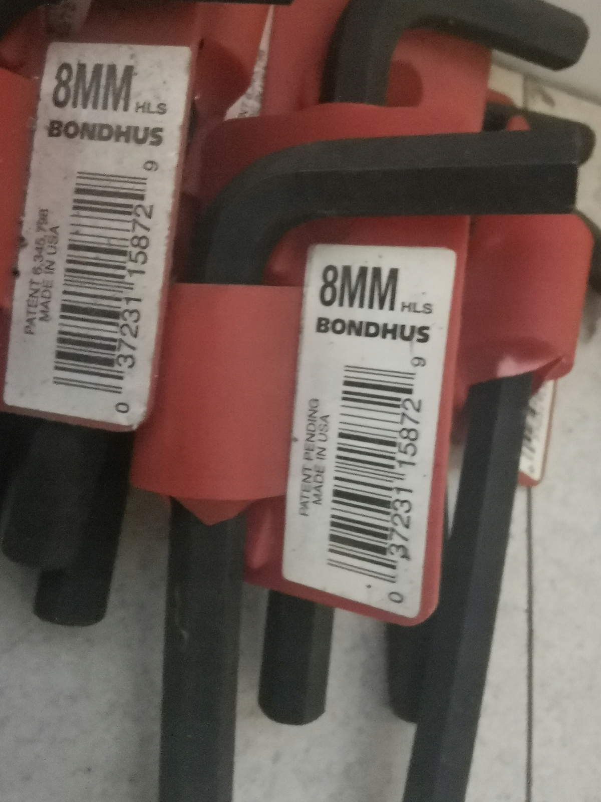 Bondhus 15872 8mm Hex Key