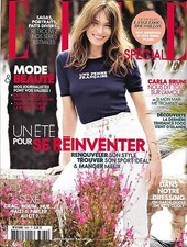ELLE N°3680 01/07/2016 CARLA BRUNI/ CUBA/ FOIS/ COC&BOWIE/ VEGGIE/ SE REINVENTER