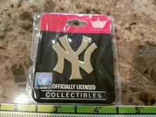 AMINCO MLB BASEBALL NYY NEW YORK YANKEES GOLD NY LOGO PIN, NEW