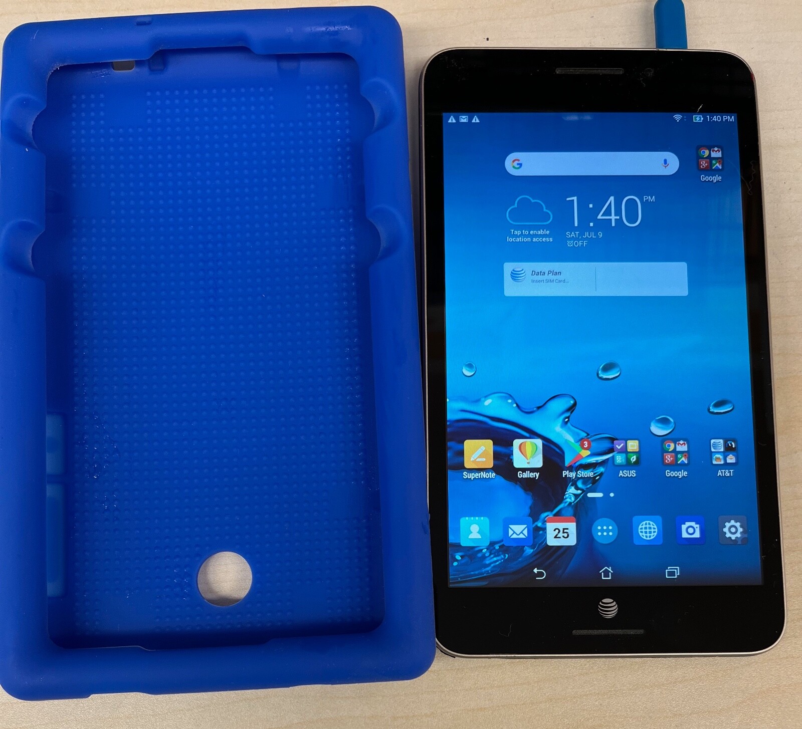 Asus MeMO Pad 7 LTE Wifi and ATT cellular 16GB bundled with case eBay