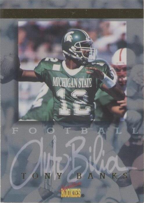 1996 Signature Rookies Autobilia Tony Banks #30 - 1 of 2