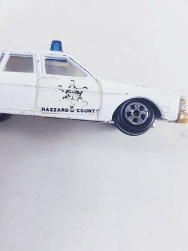Vintage Hazzard County Police Car (ERTTI)1980 Limited Edition White Color - Picture 10 of 12