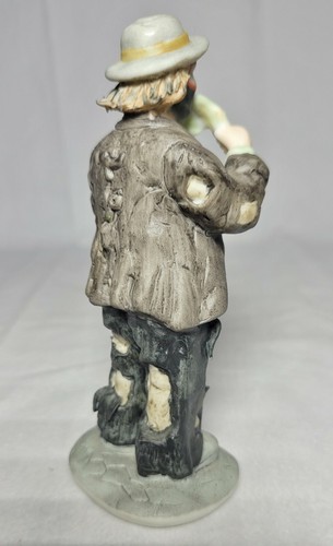 Flambro Emmett Kelly Jr. "Eating Cabbage" Porzellan Clown Figur #10012 - Bild 6 von 10